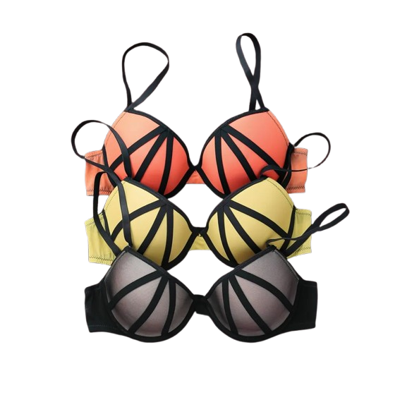 Underwired Sexy Comfy Push Up Bra