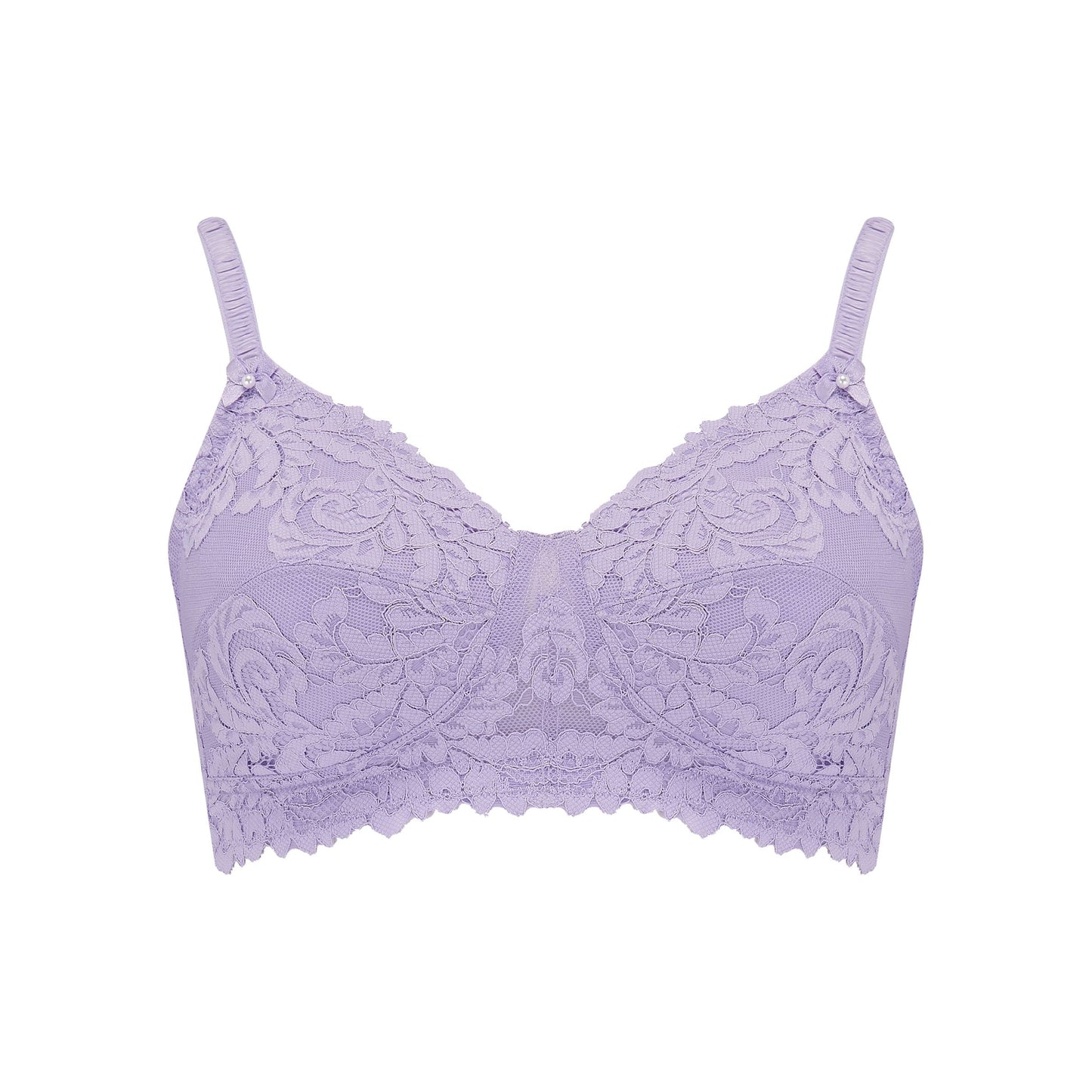 Post Surgery - Chloe Soft Lace Lilac Bra