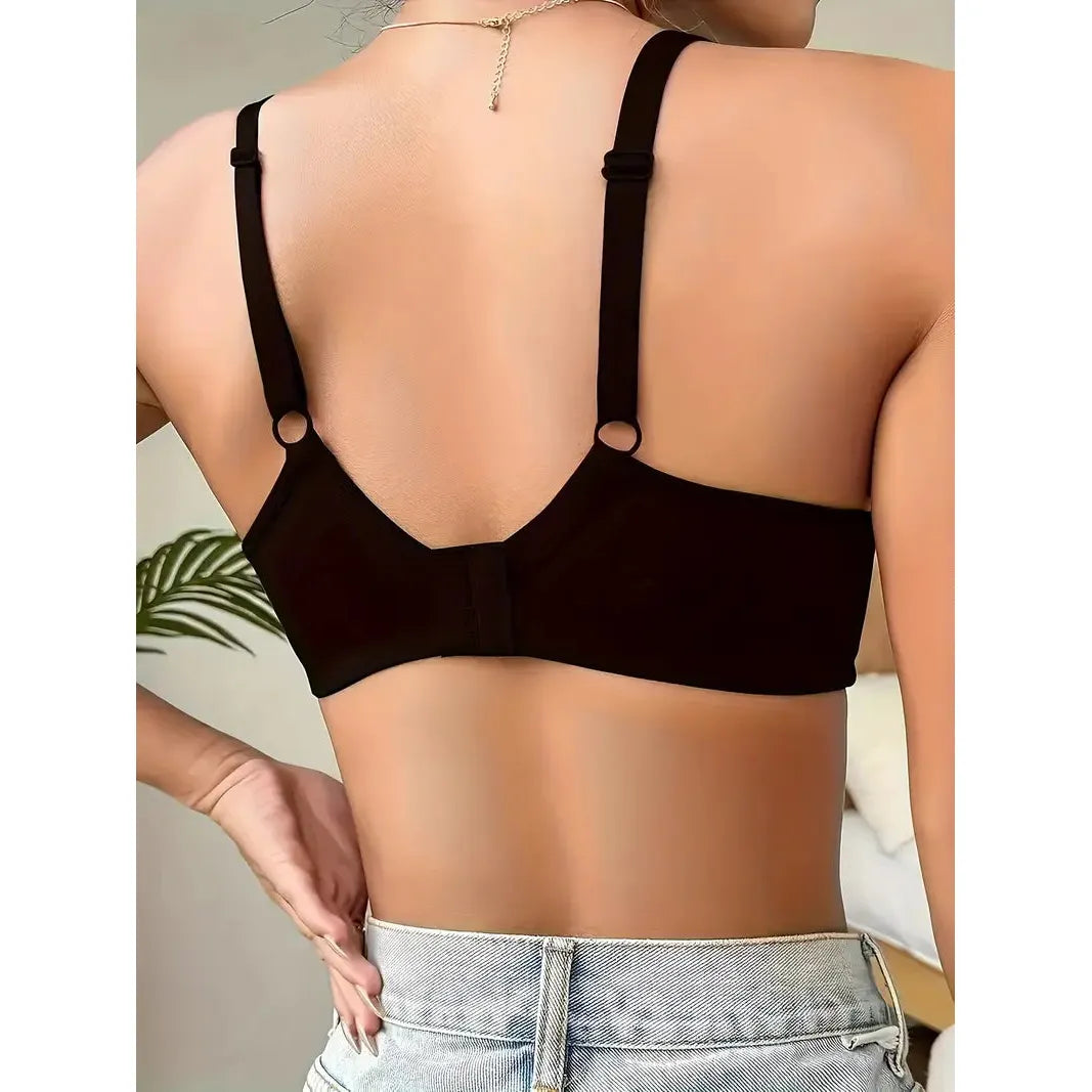 Padded T-shirt bra - Black
