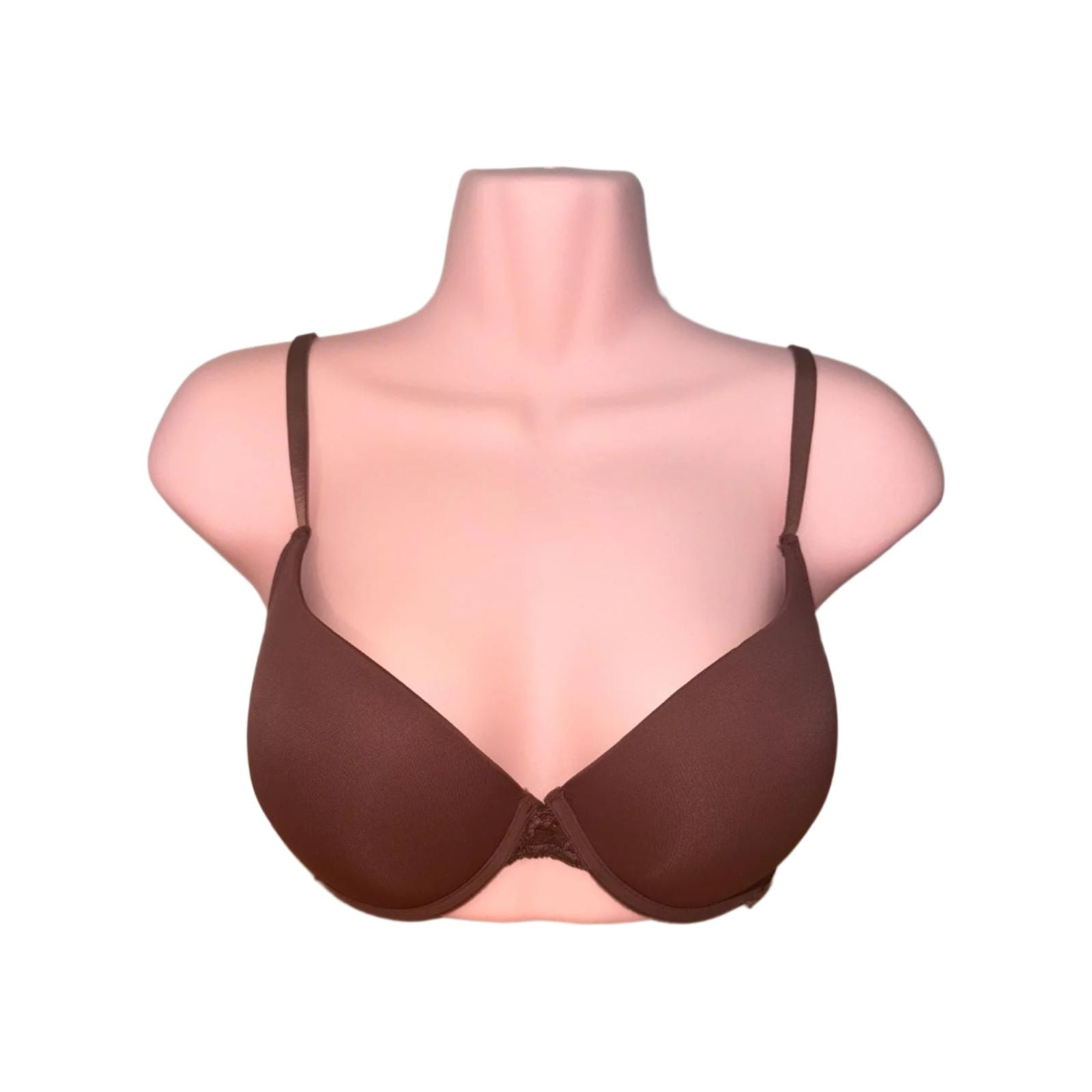 Padded T-Shirt Bra - Brown