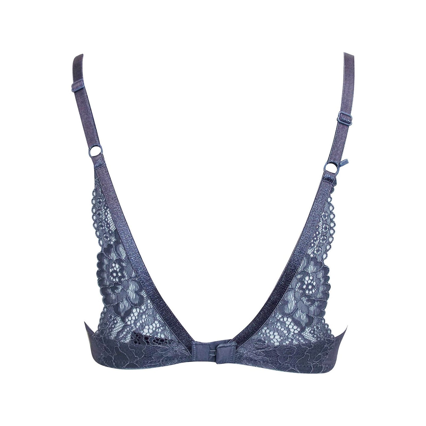 Boux Avenue Grey Lace Plunge Bra
