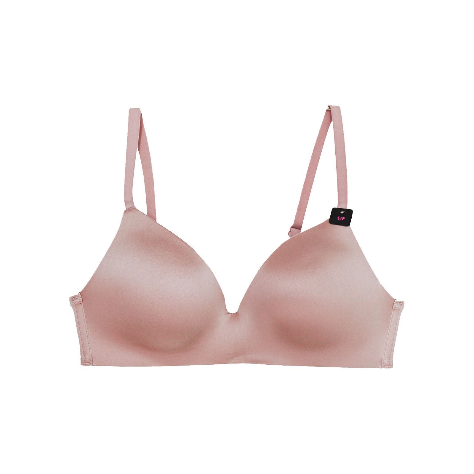 La Senza Pale Pink Light Push Up Wireless Bra