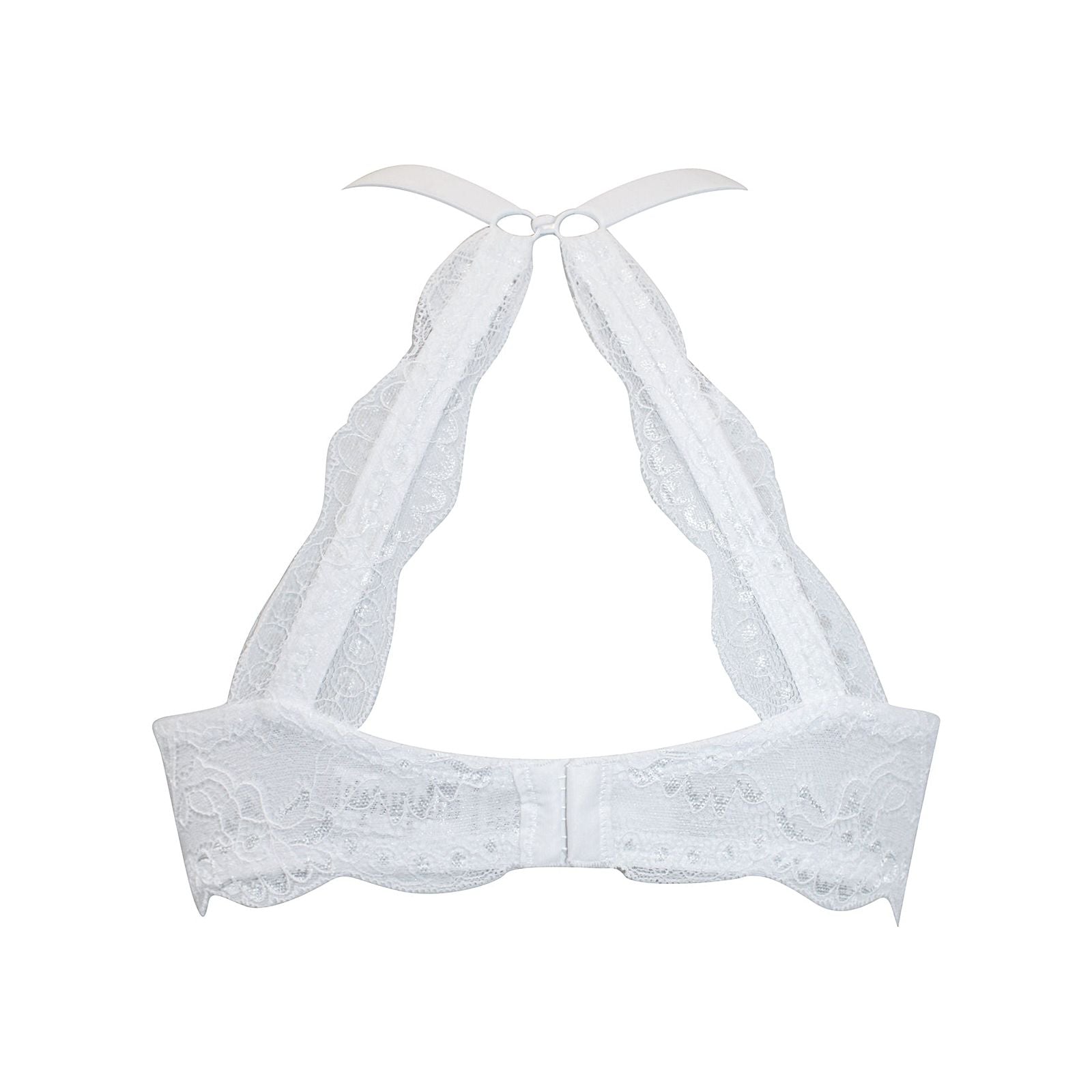 White Lace T-Shirt Bra