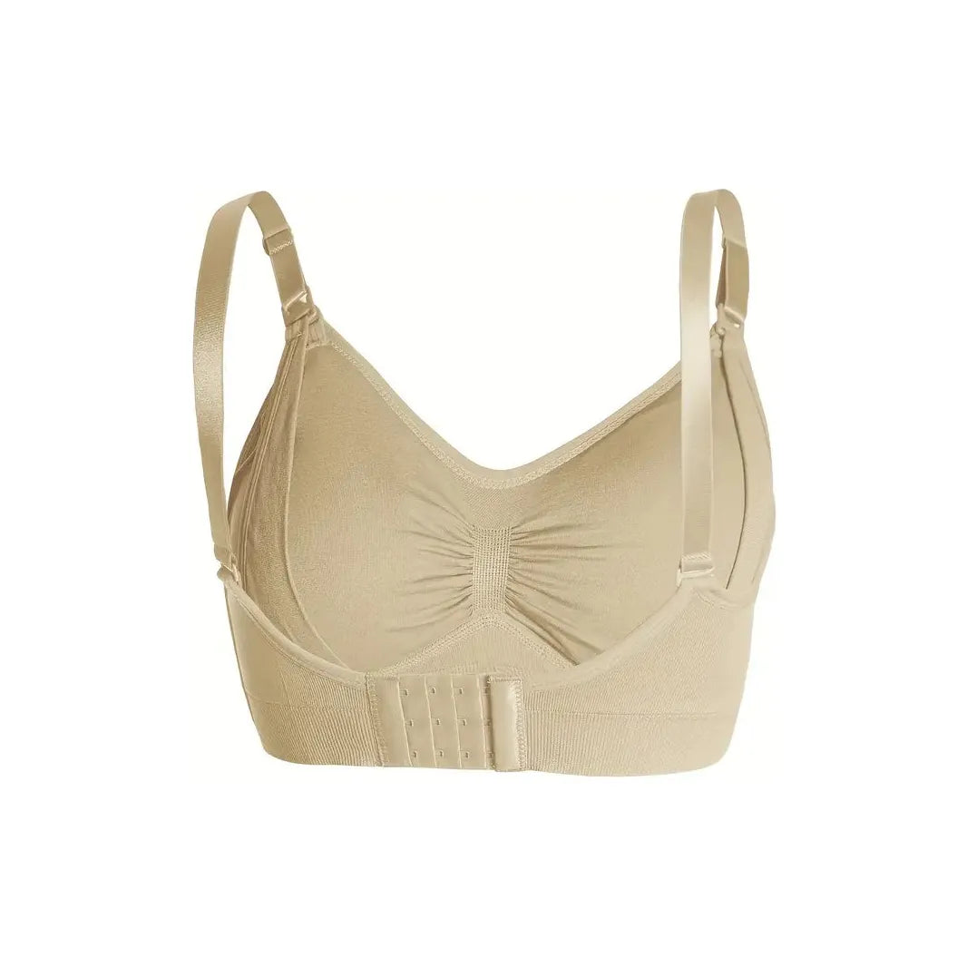 Nude Stretchy Maternity Bra