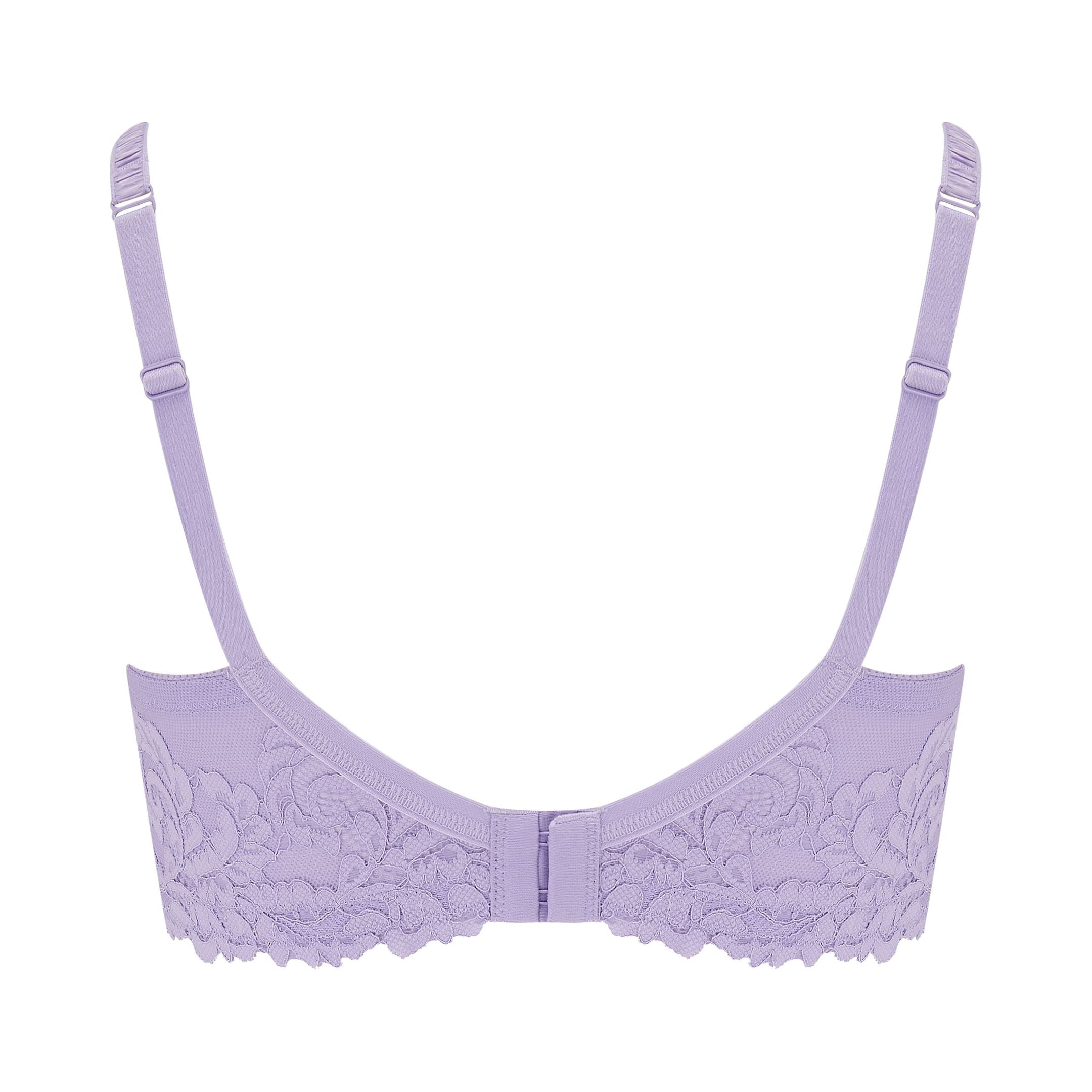 Post Surgery - Chloe Soft Lace Lilac Bra