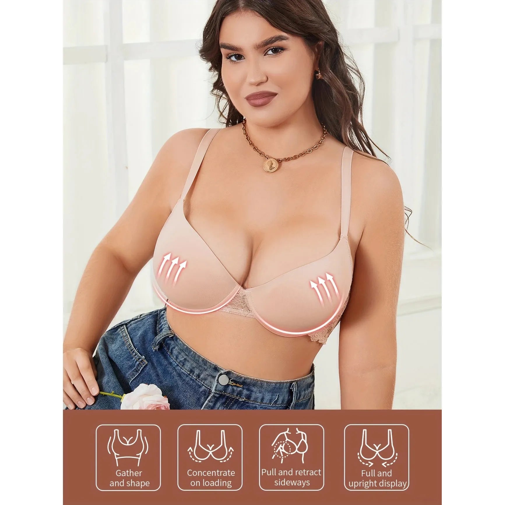 Nude Padded Bra
