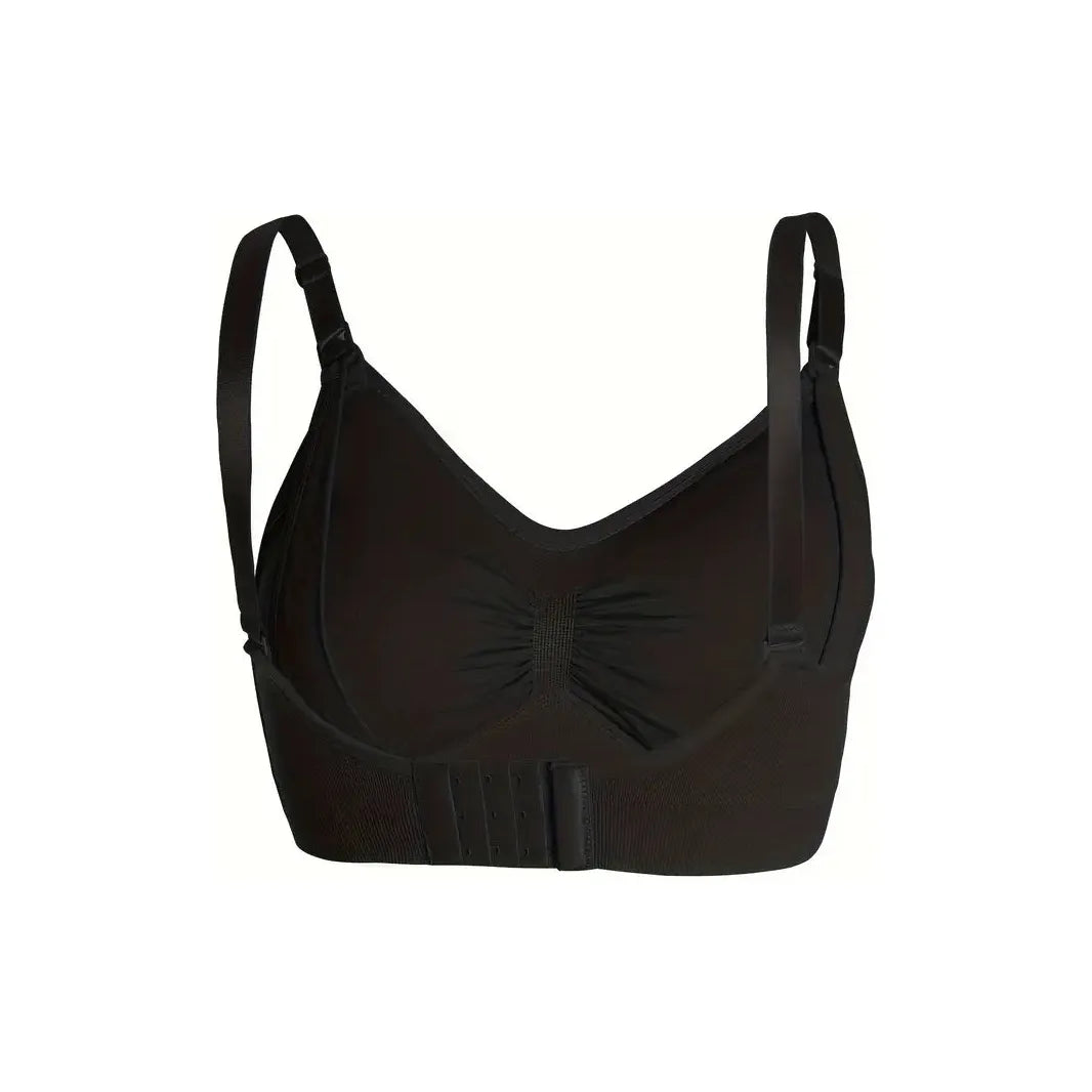 Black Stretchy Maternity Bra