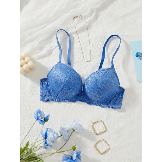 Lace Padded Push-Up Bra