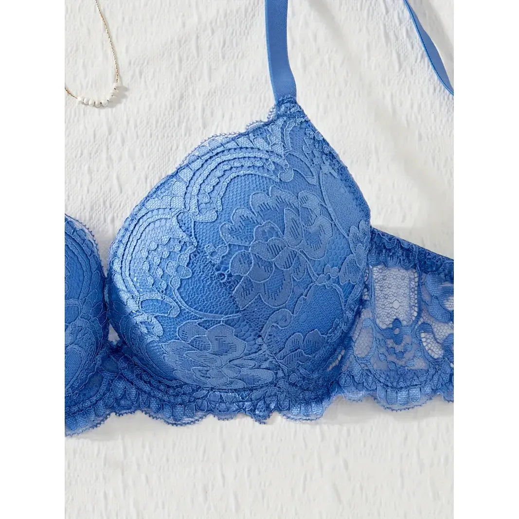 Lace Padded Push-Up Bra