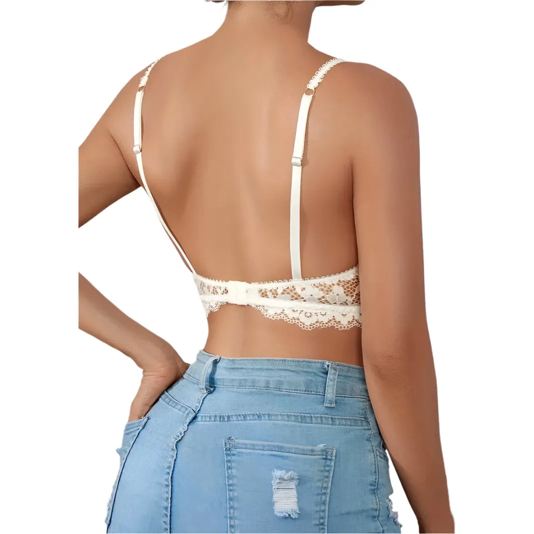 Lace wireless bralette