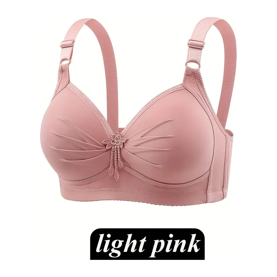 Padded stylish support bra - Light Pink