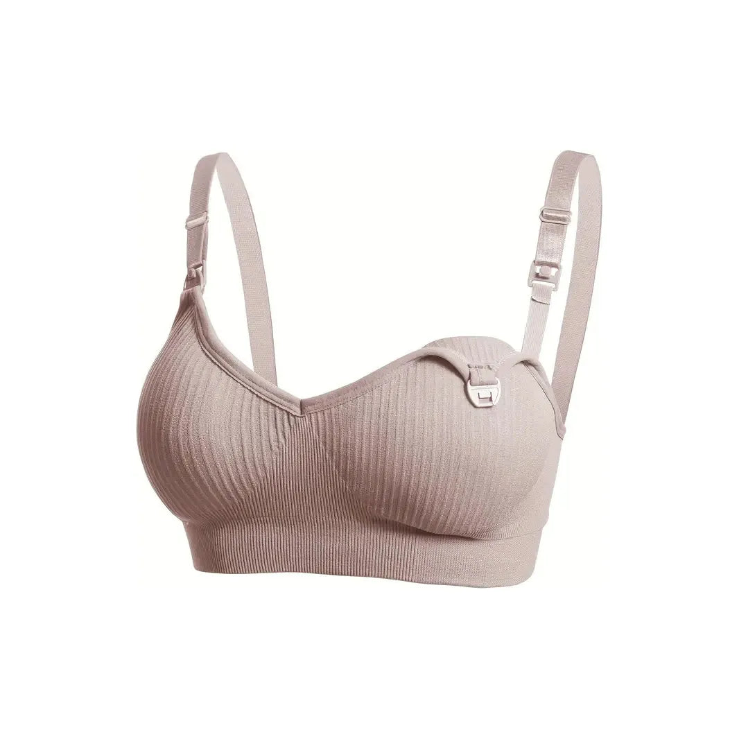 Pale Pink Stretch Maternity Bra